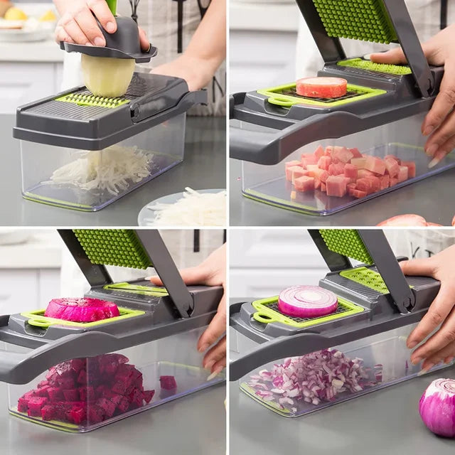 16-in-1 Multifunctional Vegetable Chopper