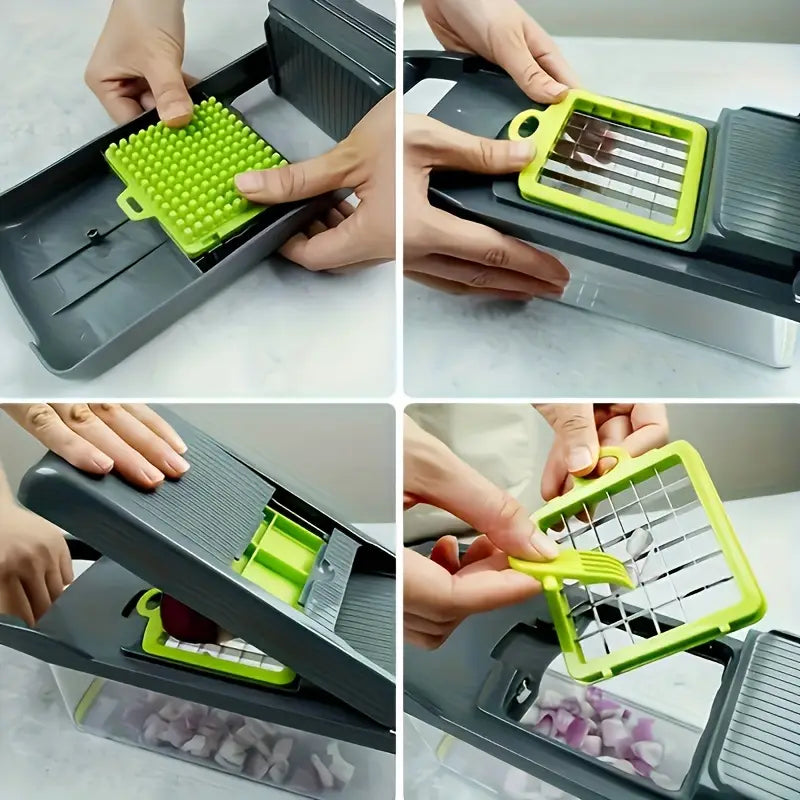 16-in-1 Multifunctional Vegetable Chopper