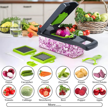16-in-1 Multifunctional Vegetable Chopper