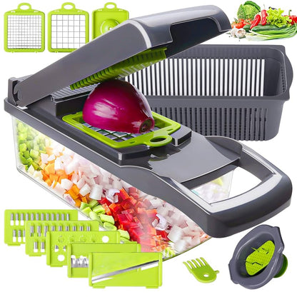16-in-1 Multifunctional Vegetable Chopper